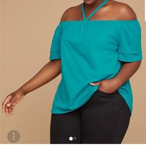New Lane Bryant off the shoulder top 22/24
